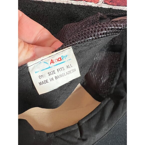 Vintage Wrightsville Beach Trucker Hat One Size Adjustable Snapback Black & Whit - Picture 4 of 4